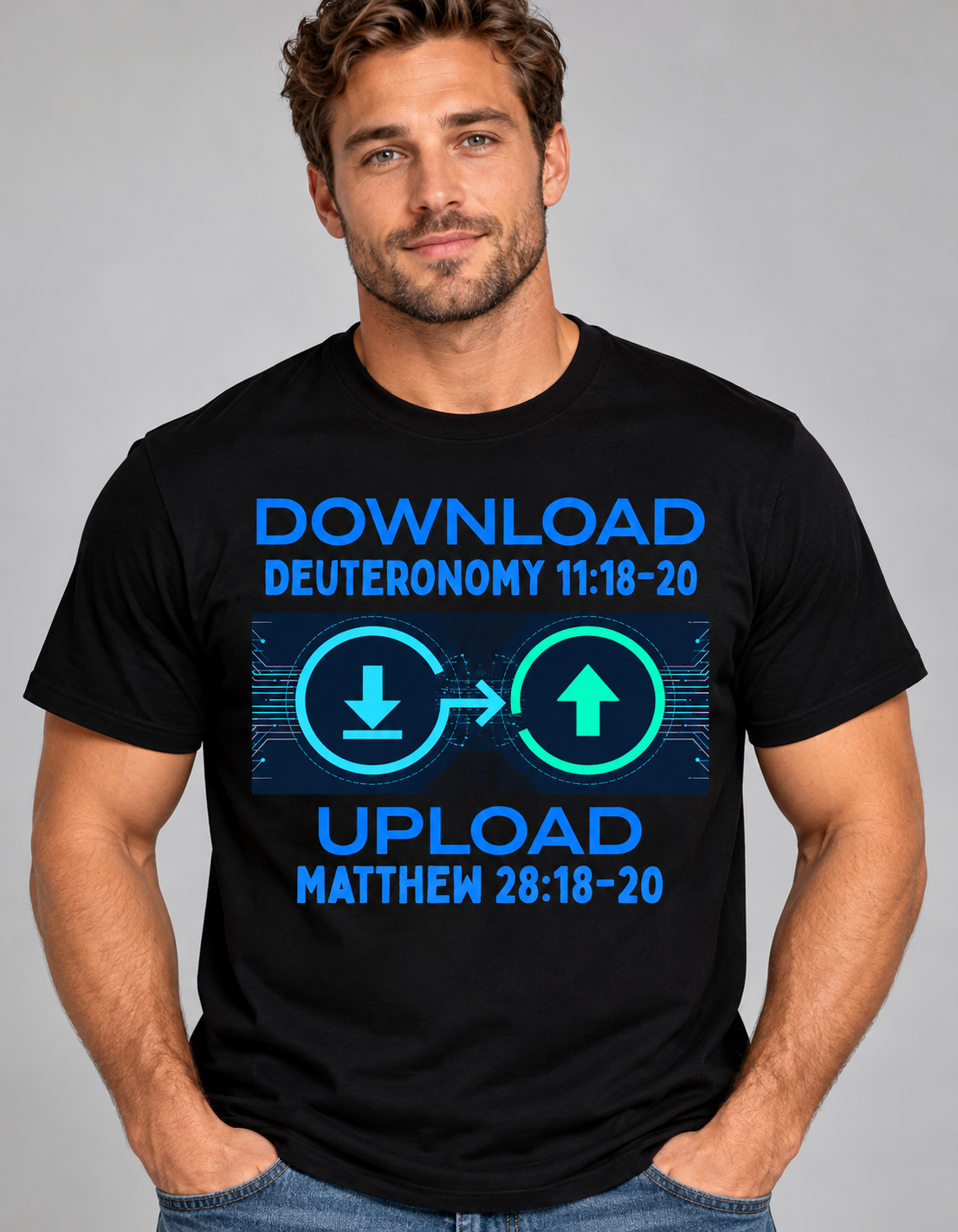 Download/Upload T Shirt