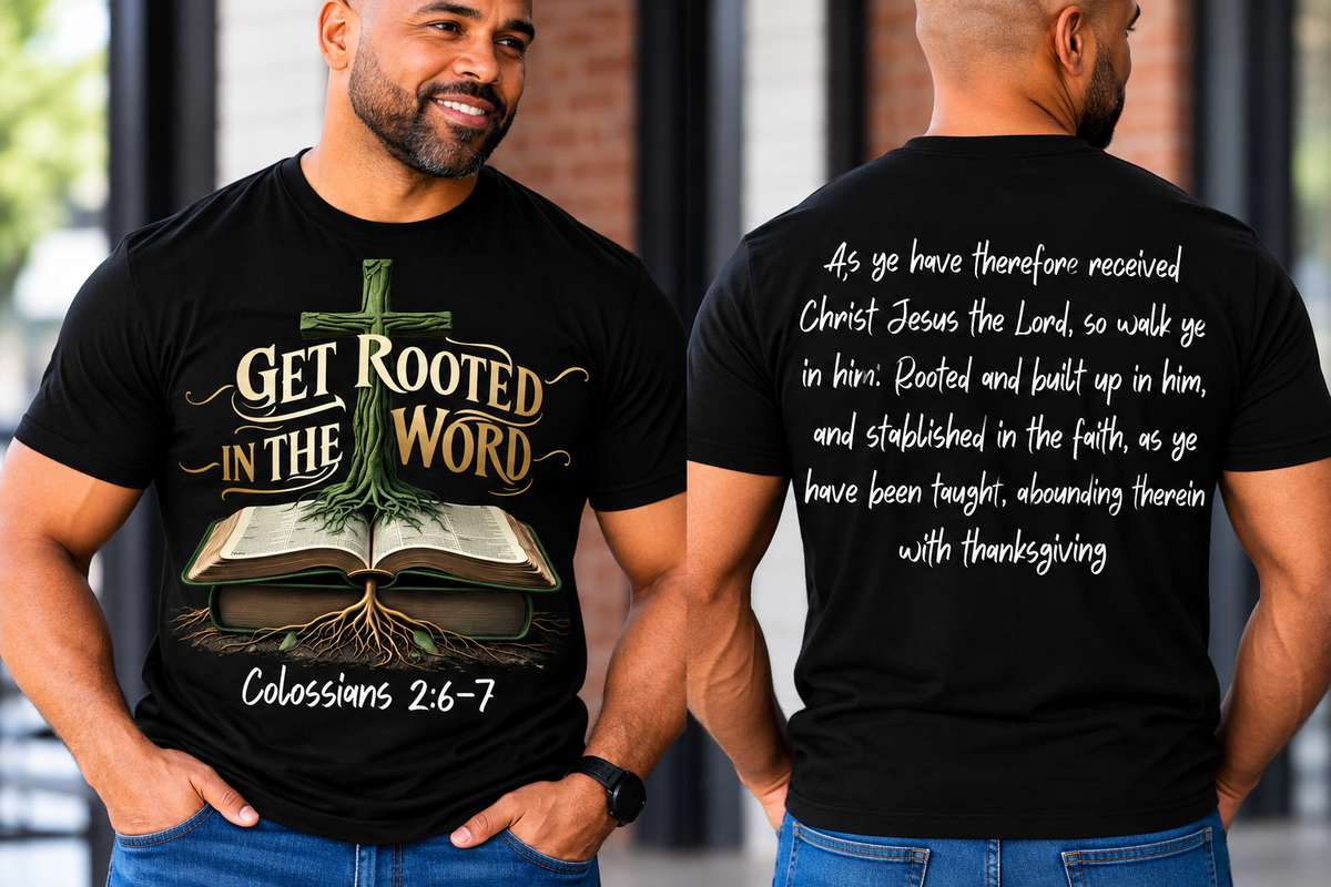 Get Rooted in the Word T Shirt
